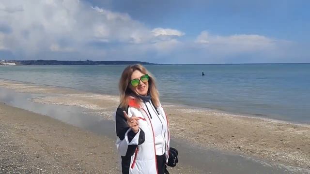 Одесса. Пляж Лузановка. Прогулка, встреча с друзьями. смотреть онлайн