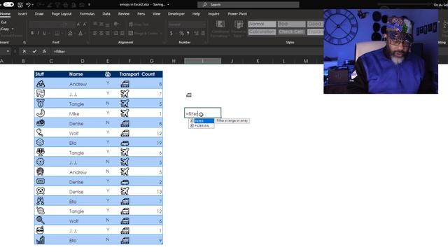 Emojis, Excel, Power Query & Dynamic Arrays. It's true! смотреть онлайн