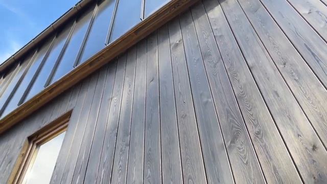 Barn house. Барнхаус. Отделка фасада планкеном смотреть онлайн