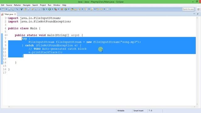 Play mp3 in java смотреть онлайн