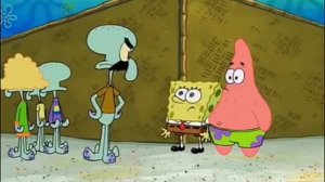 Патрик Спанчбоб и Сквидвард смотрят друг на друга 10 часов