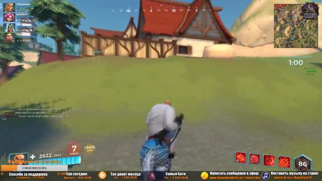 20 KILL STREAK ► TOP 1 НА БАКЕ ►ЛУЧШИЙ ИГРОК В PBG ► Paladins Battleground смотреть онлайн