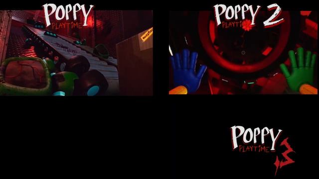 Trailers Comparison: Poppy Playtime Chapter 3 Vs Chapter 2 Vs Chapter 1 смотреть онлайн