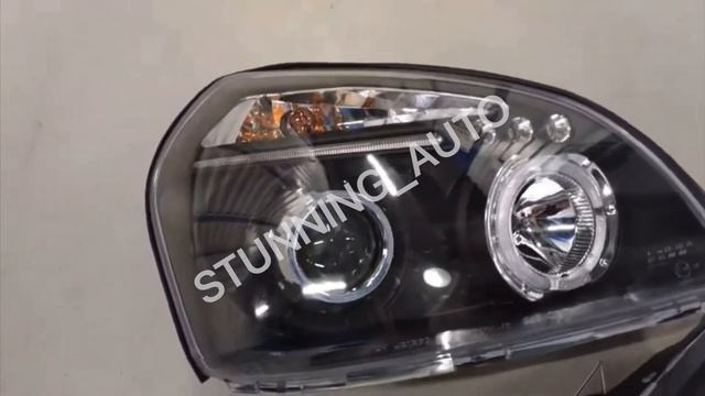 Фары передние Hyundai Tucson 2004-2009 смотреть онлайн