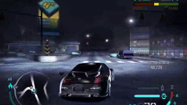 NFS carbon 350Z cop chase смотреть онлайн