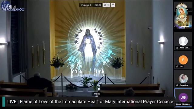 LIVE | Flame of Love International Prayer Cenacle | March 9, 2024 смотреть онлайн