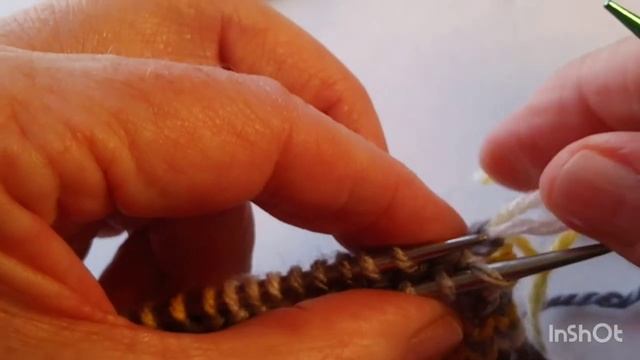 Шов петля в петлю без иглы.