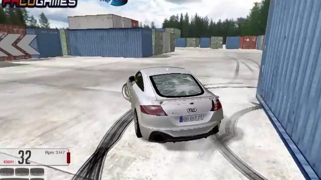 AUDI TT RS DRIFT GamePlay - Kids Best Car Drift Game смотреть онлайн