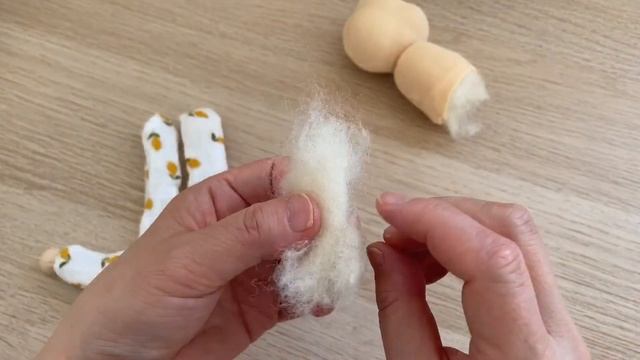 Waldorf Doll for Baby / Organic Cotton Rag Doll / Pattern / 양모솜 발도르프 인형만들기 / 패턴 смотреть онлайн