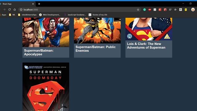 Movie Database Demo | React | OMDb API | Web Development смотреть онлайн