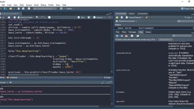 R Avançado - Classificação: RNA com h2o - 2º Parte смотреть онлайн