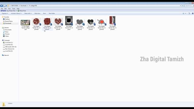 Psd Free Download Collage Prems Photo Collage In Frame Heartin Shape Free Download Collage