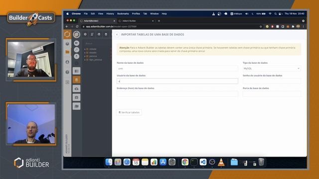Builder Casts #003 - Trabalhando com bancos de dados existentes смотреть онлайн