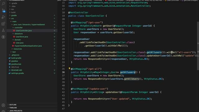 Spring Boot HATEOAS смотреть онлайн