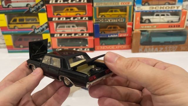 Распаковка ЗИЛ 117 А31. Саратовские модели СССР смотреть онлайн