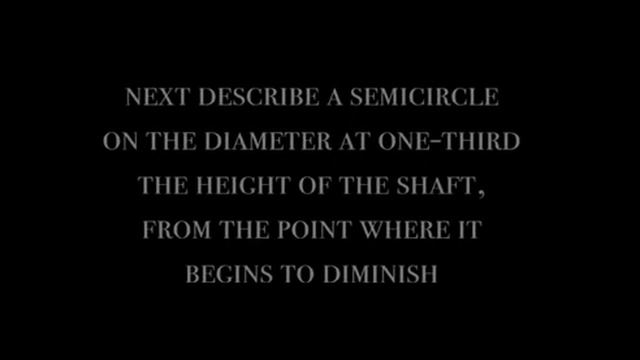 Entasis of Column's Shaft смотреть онлайн