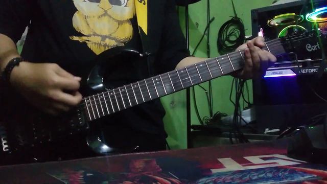 Avenged Sevenfold Almost easy Solo to end Standing Cover смотреть онлайн