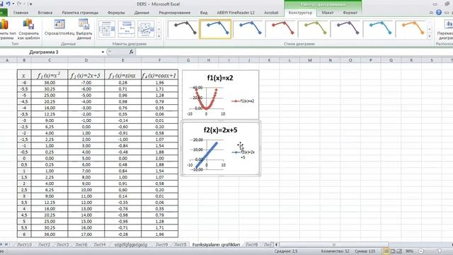 Excel proqramında funksiyaların qrafiklerinin qurulmasi смотреть онлайн