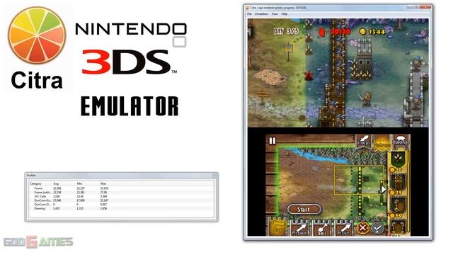 Citra 3DS Emulator - Castle Conqueror Defender with ogl-renderer-proto-progress! смотреть онлайн