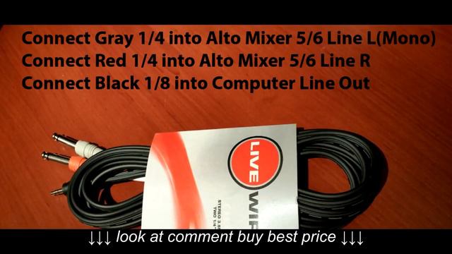 Connecting Alto Mixer to Computer Speakers Video смотреть онлайн