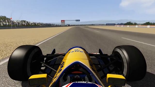 Williams Renault FW14 OnBoard @ Paul Ricard 1988 Assetto Corsa смотреть онлайн