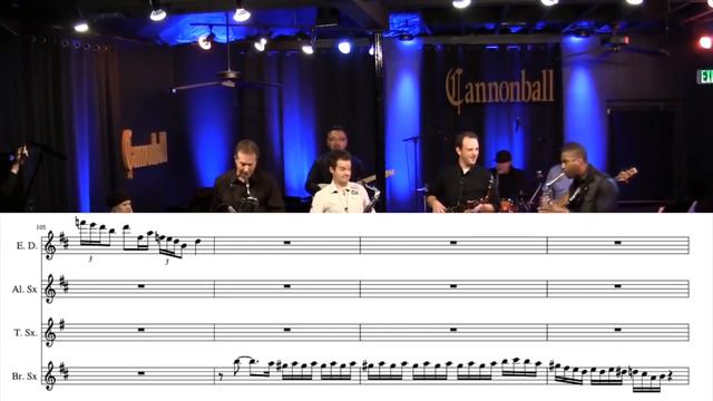 Transcription - Eric Darius: Uptown Funk ft. The cannonball band смотреть онлайн