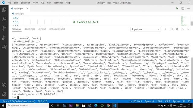 Exercise Solution 6 1 ?? | #98 Python Training in Hindi | Python Tutorial for Beginners смотреть онлайн