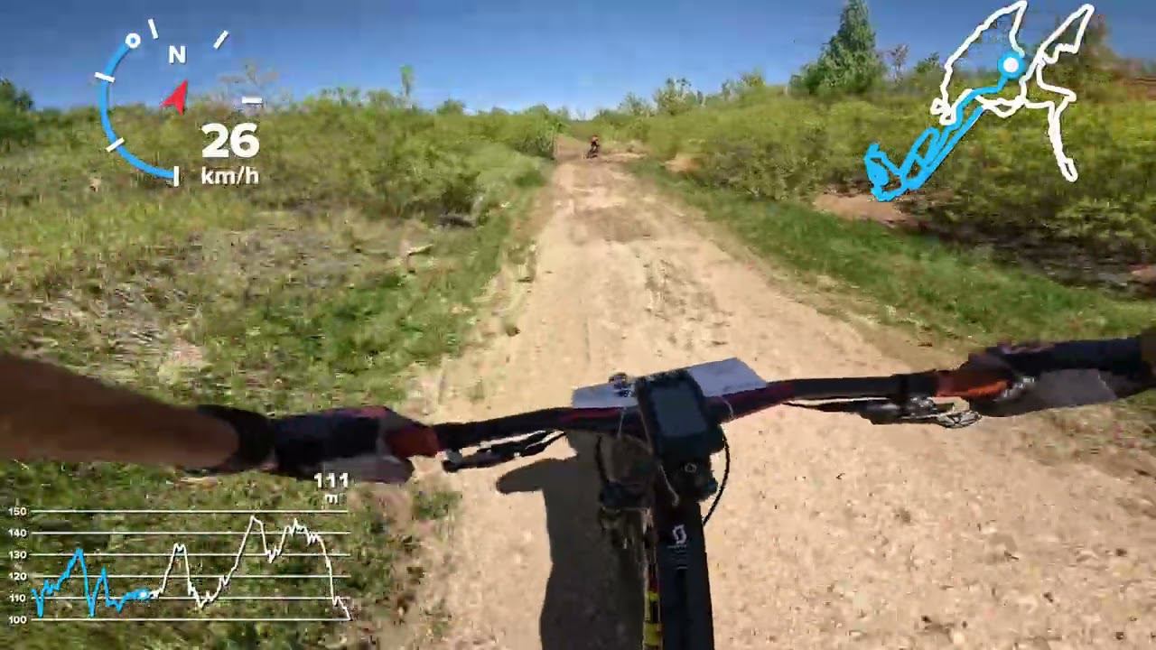 заезд для любителей первый круг 110 Горизонт г. Липецк  #xco #crosscountry