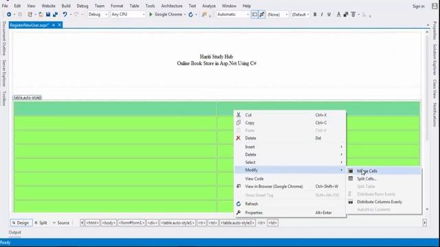 Part 1 - Design of Registration Form in Online Book Store in Asp.Net with C# | Hindi | Project .Net смотреть онлайн