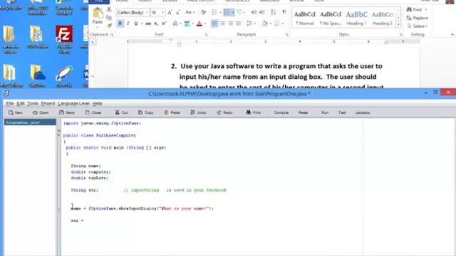 Java Program with Dialog Boxes смотреть онлайн