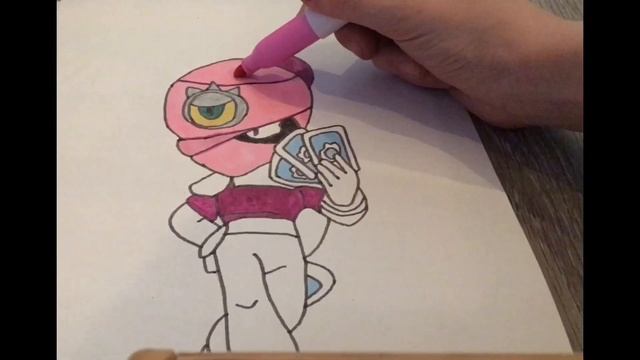 Я Нарисовал ТАРУ из ИГРЫ БРАВЛ СТАРС Brawl Stars смотреть онлайн