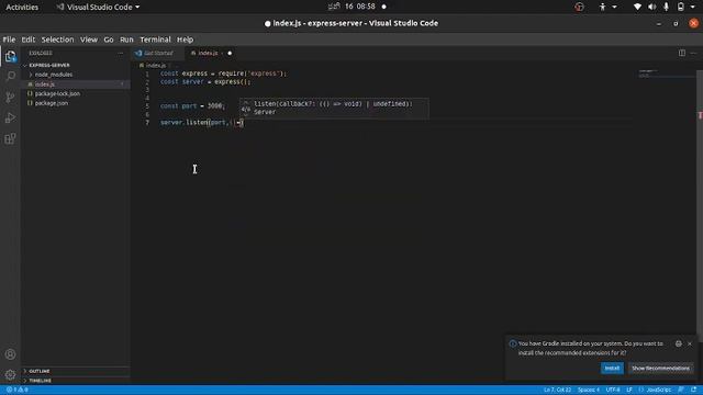 creating node js server with express quick guide смотреть онлайн