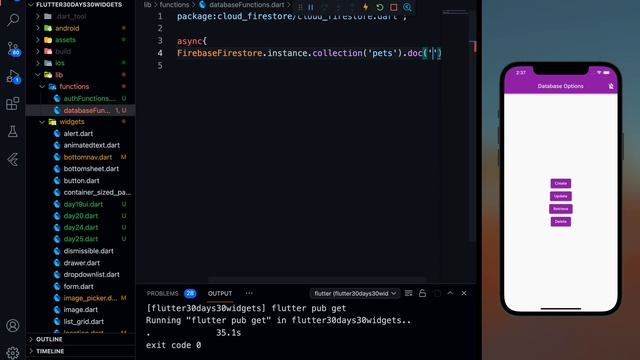 Flutter with Firebase Cloud Store | CRUD Operations Part1 | Complete Flutter Crash Course смотреть онлайн