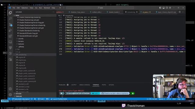 C/Vulkan Game Engine Dev Ep. 160 Shadow Pass and Array Textures !tts !kohi !music смотреть онлайн