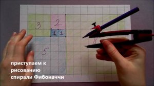 Спираль Фибоначчи / Как рисовать