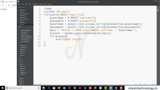 #19. CMS Login Form | CMS Blog Application | CMS Project Tutorial | PHP and MySQL | 2020 смотреть онлайн