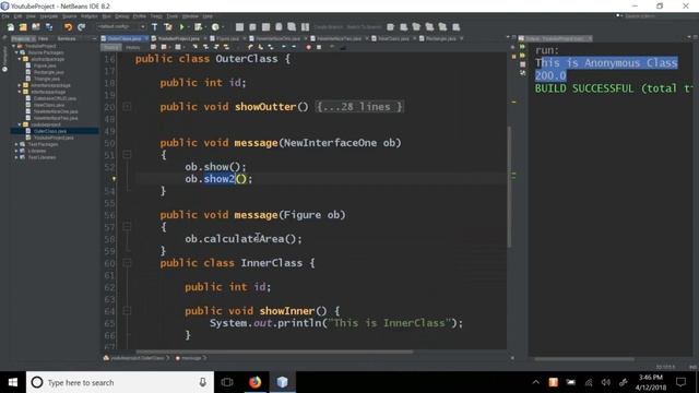 JAVA Bangla Tutorials 41 - JAVA Anonymous Class смотреть онлайн