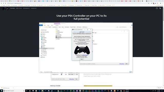 How to Connect PS4 Controller to PC with DS4 Windows Driver смотреть онлайн
