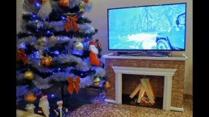 Камин из старого шкафа своими руками!