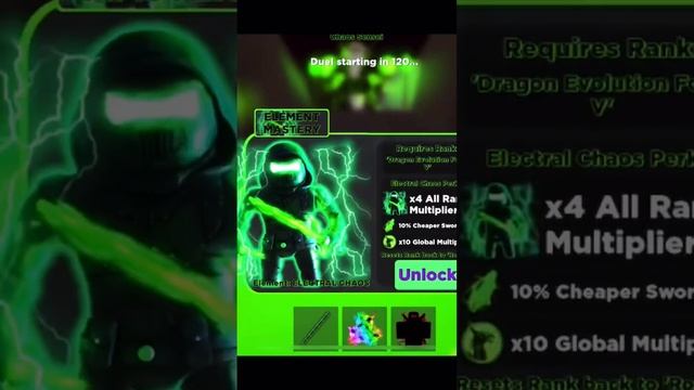 ROBLOX ninja legends:mastering electral chaos element смотреть онлайн