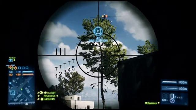 BF3: Kornet Launcher Heli Kill смотреть онлайн