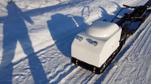 Самодельный капот для мотобуксировщика "БалтМоторс". часть 1