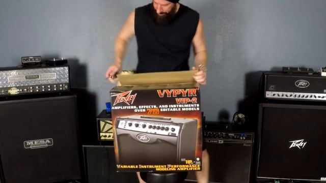 Unboxing - Peavey Vypyr VIP 2 Combo Amp смотреть онлайн