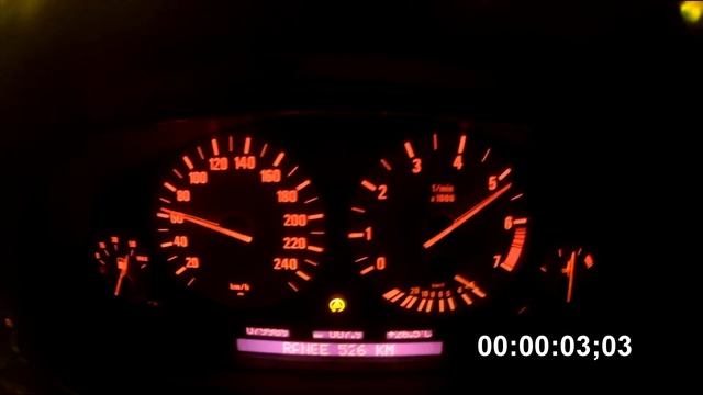 BMW E39 530i Acceleration Test