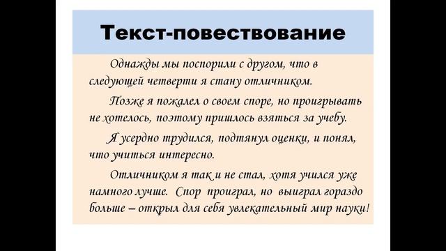 Это для детей изучать какие бывают тексты смотреть онлайн