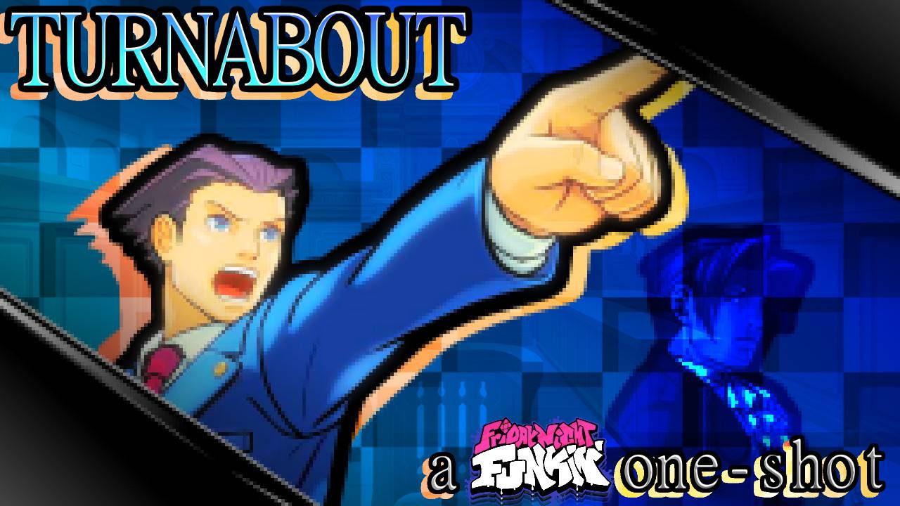 Friday Night Funkin' Ace Attorney - Turnabout _ Phoenix Wright VS Edgeworth