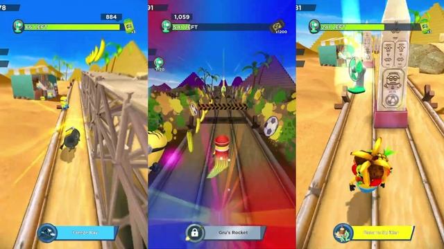 Minion Rush Bee Costume VS Soccer Fun Disguised VS Soccer VS Ghost VS Lab Coat VS Emperor Vs смотреть онлайн