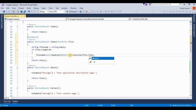 How to Compress and Resize Image in ASP.NET Core смотреть онлайн