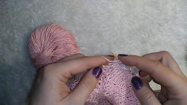 МК .Платье спицами для девочки смотреть онлайн