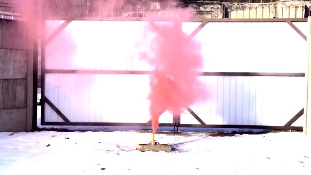 FPS035 Цветной дым красный от сети пиротехнических магазинов "Энергия Праздника" смотреть онлайн